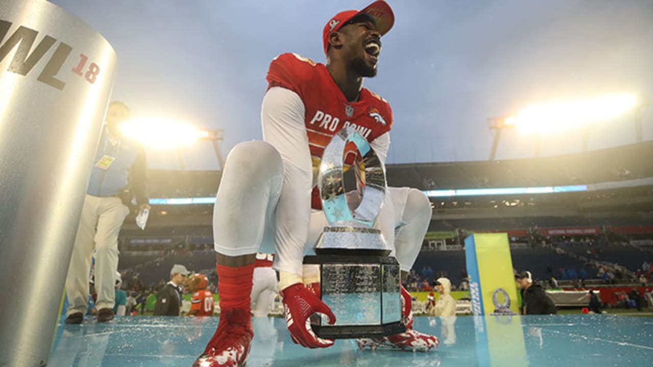 CBS Colorado - CONGRATULATIONS to Von Miller: 2018 Pro Bowl Defensive MVP!  