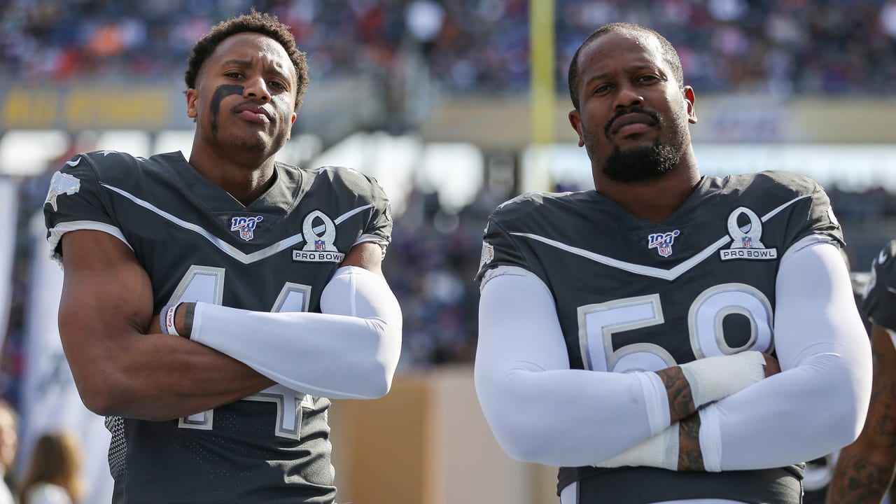 Von Miller, Courtland Sutton hit the field at 2020 Pro Bowl