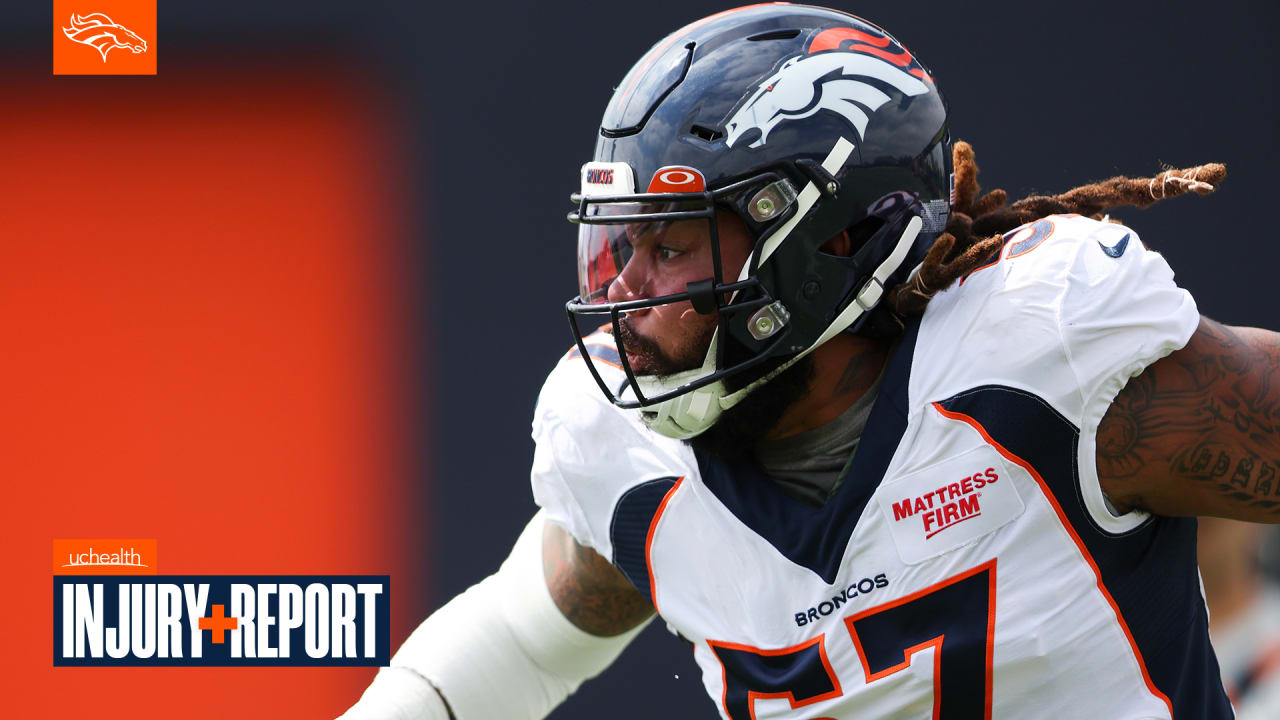 Injury Report: WR KJ Hamler among Broncos ruled out, ILB Josey Jewell  questionable for Week 2 vs. Houston