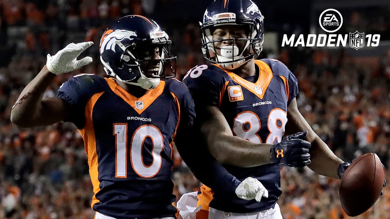 Madden 19: Denver Broncos Player Ratings, Roster, Depth Chart & Playbooks