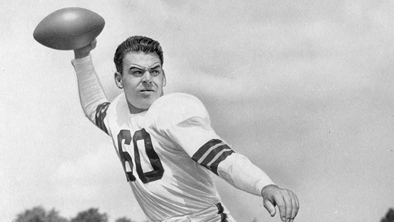 Paul Brown believed in Otto Graham, and the HOF QB took it from