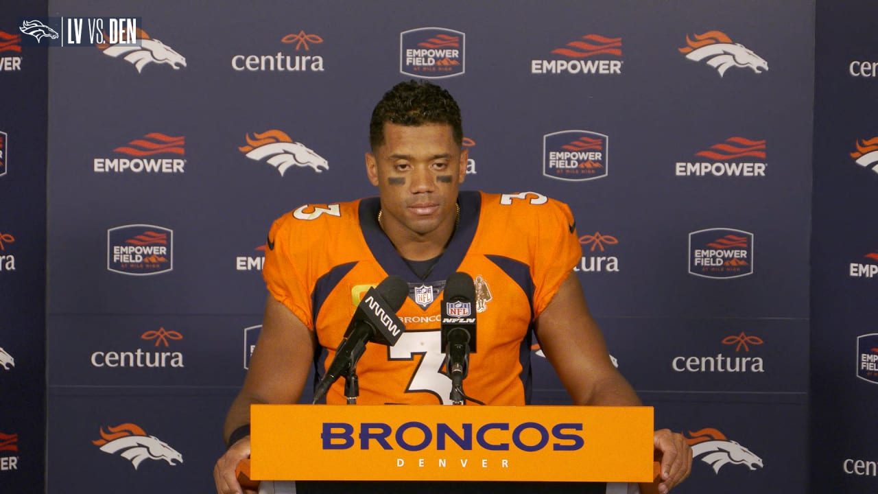 Watch Russell Wilson Take the Field for First Time in Denver