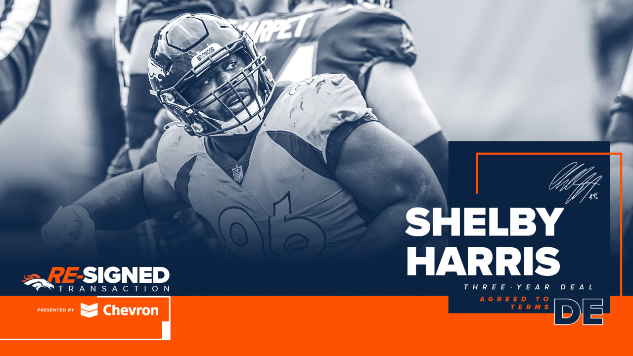 Shelby Harris agrees to 3-year deal to stay with Denver Broncos – The  Durango Herald