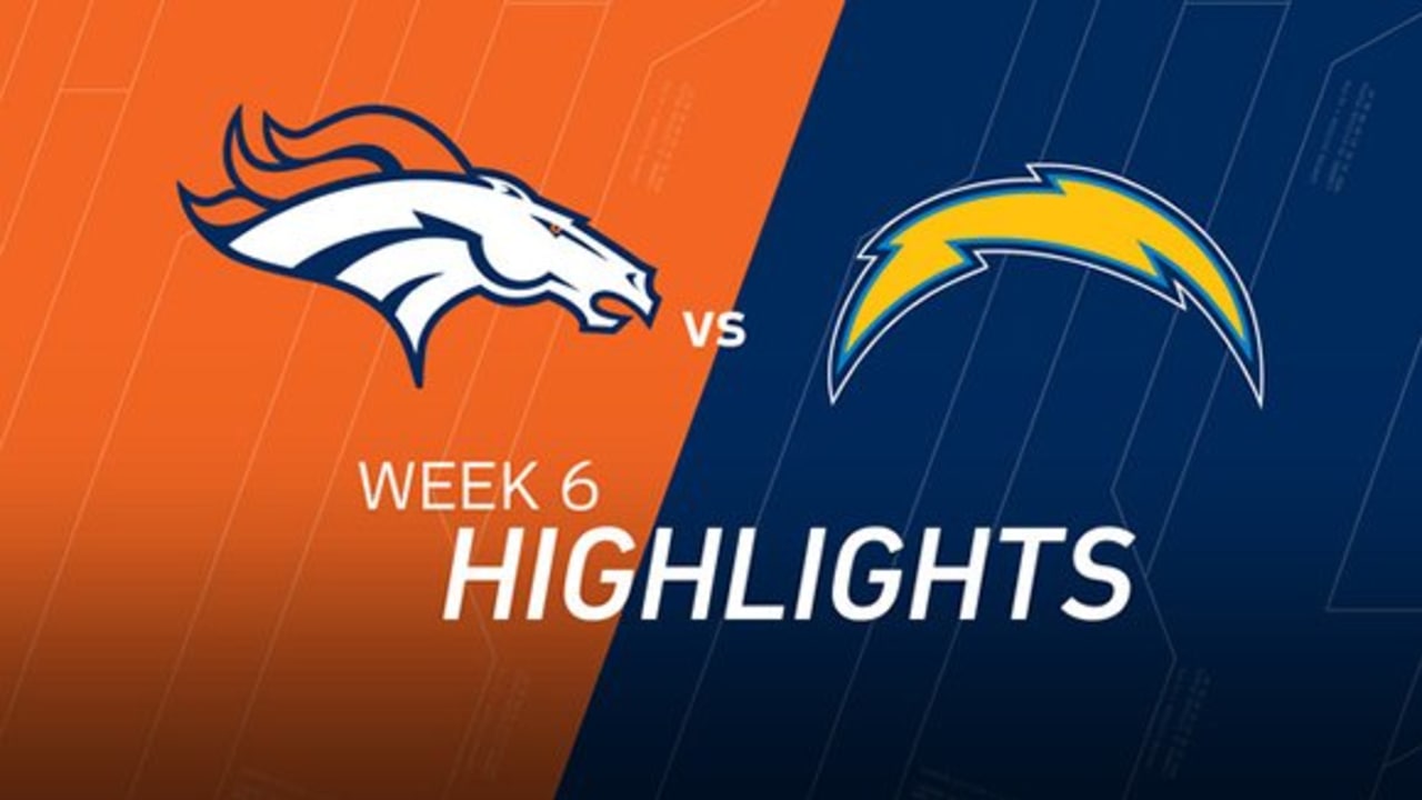 Broncos vs. Chargers: Live updates and highlights from NFL Week 6 - BVM  Sports