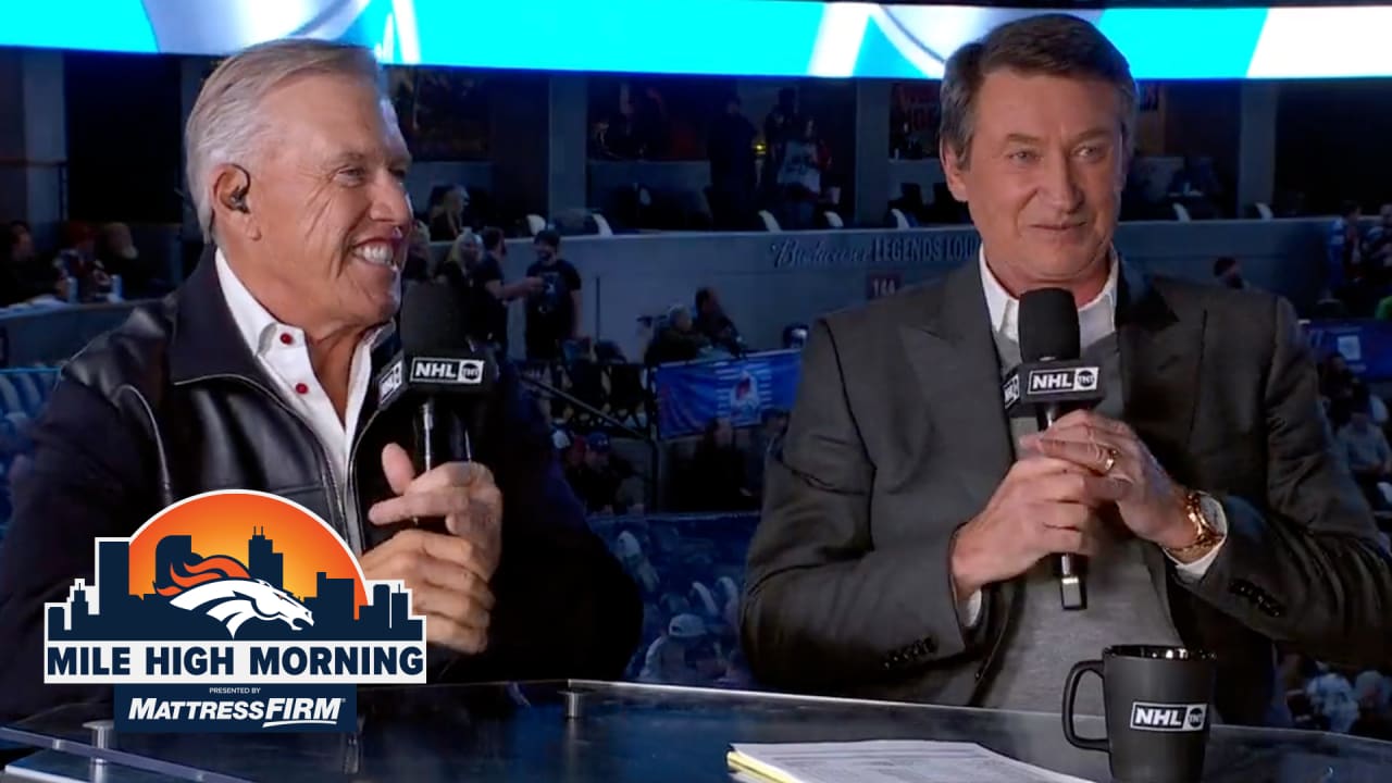 Mile High Morning: John Elway fields questions from Wayne Gretzky on 'NHL on TNT' pregame show