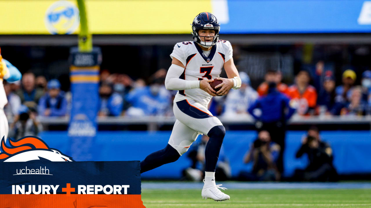 Injury Report: Drew Lock estimated as limited participant ahead of #KCvsDEN