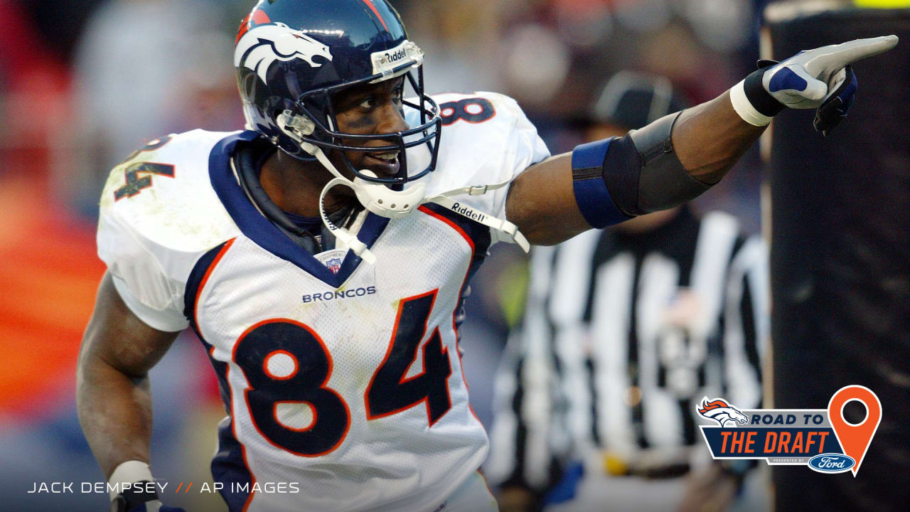 Riley Odoms of the Denver Broncos runs with the ball against the News  Photo - Getty Images