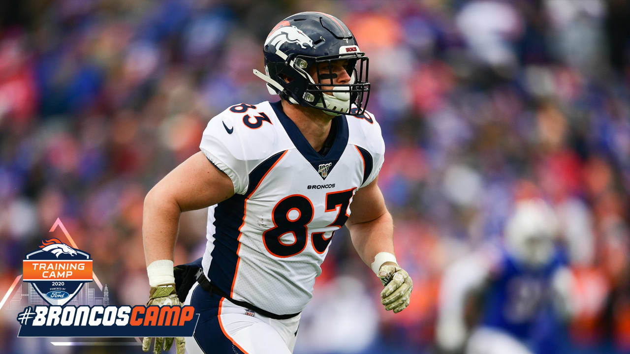 Denver Broncos fullback Andrew Beck on positive COVID test