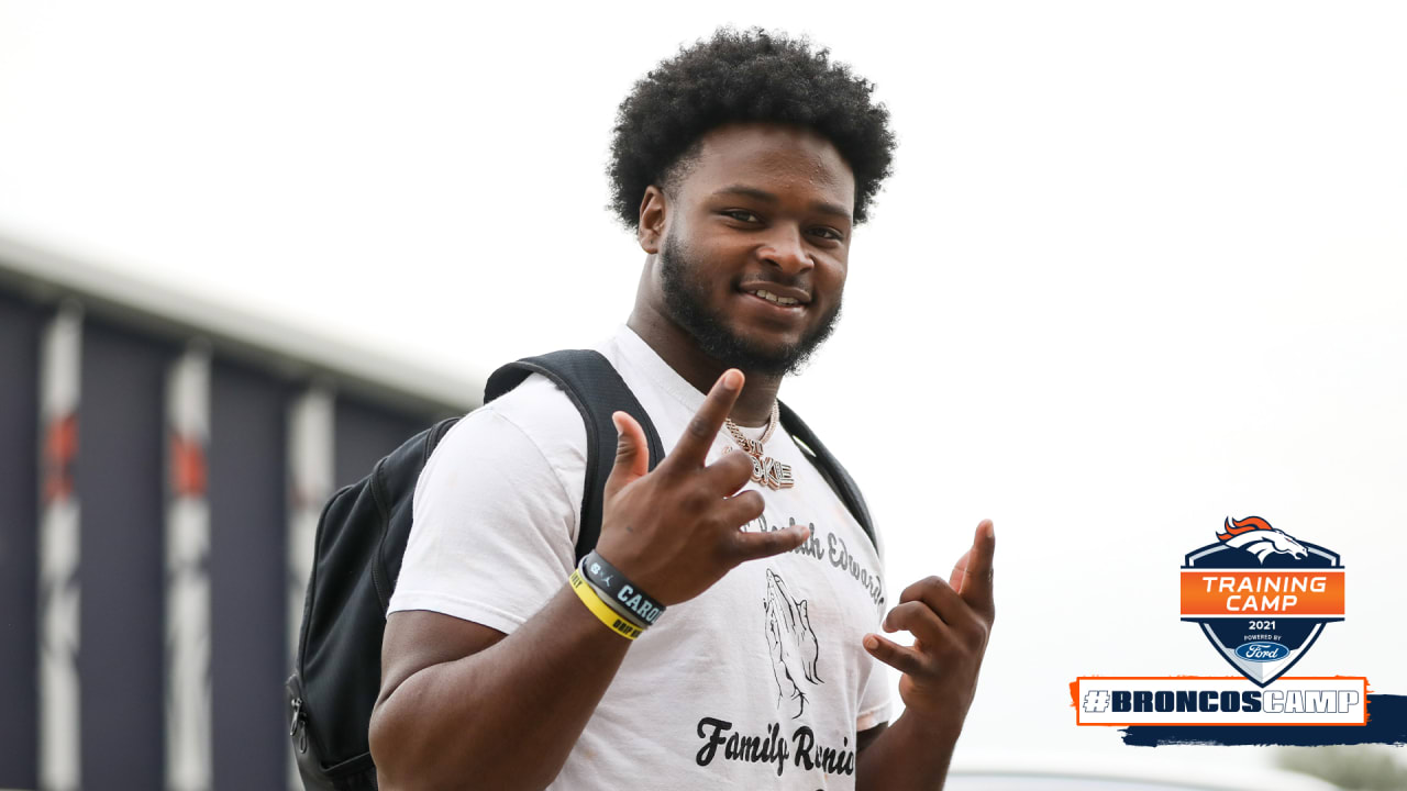 Rookies arrive at UCHealth Training Center ahead of training camp