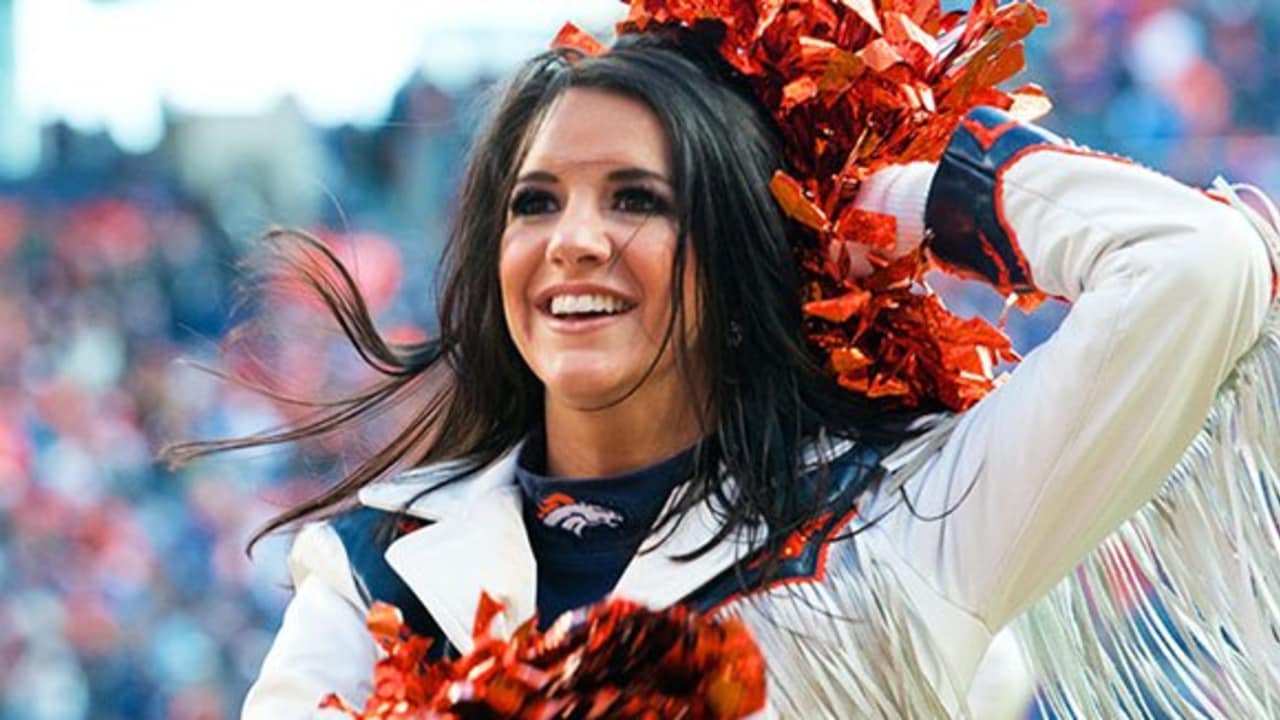 Denver Broncos Cheerleaders - The stunning DBC Angela in a beautiful custom  #Broncos bikini thanks to Hush Los Angeles! 