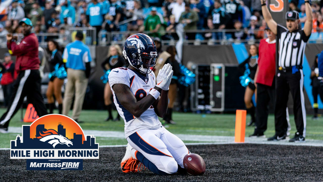 Mile High Morning: WR Brandon Johnson scores first career touchdown on QB Russell Wilson's 300th TD pass