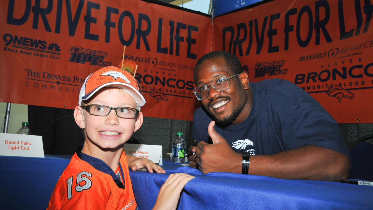 Through the Years: Von Miller's efforts in the community