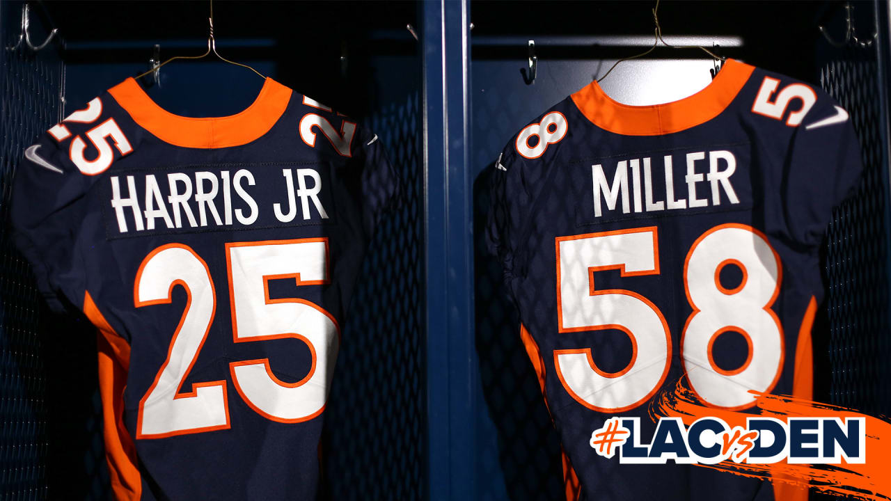 Broncos to wear navy jerseys, white pants in Week 6 vs. Raiders