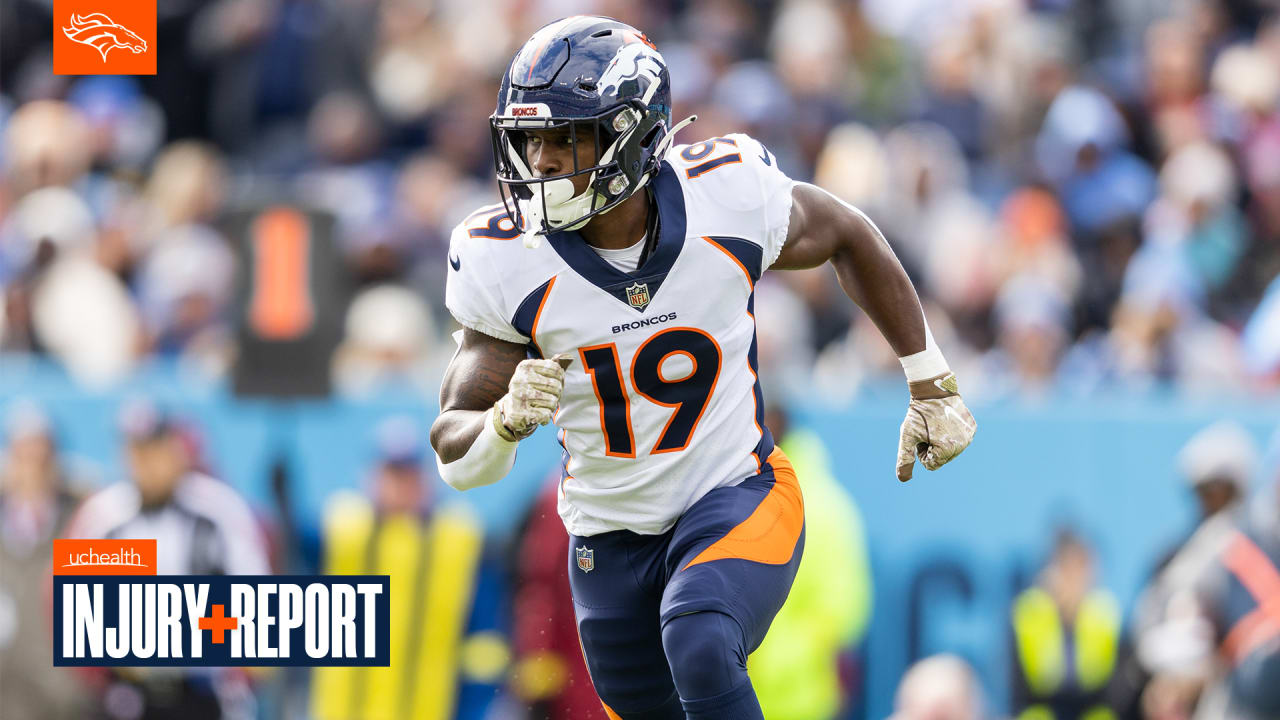 Denver Broncos Injury News On Jerry Jeudy, Mike McGlinchey & Riley Moss  Before NFL Week 1 