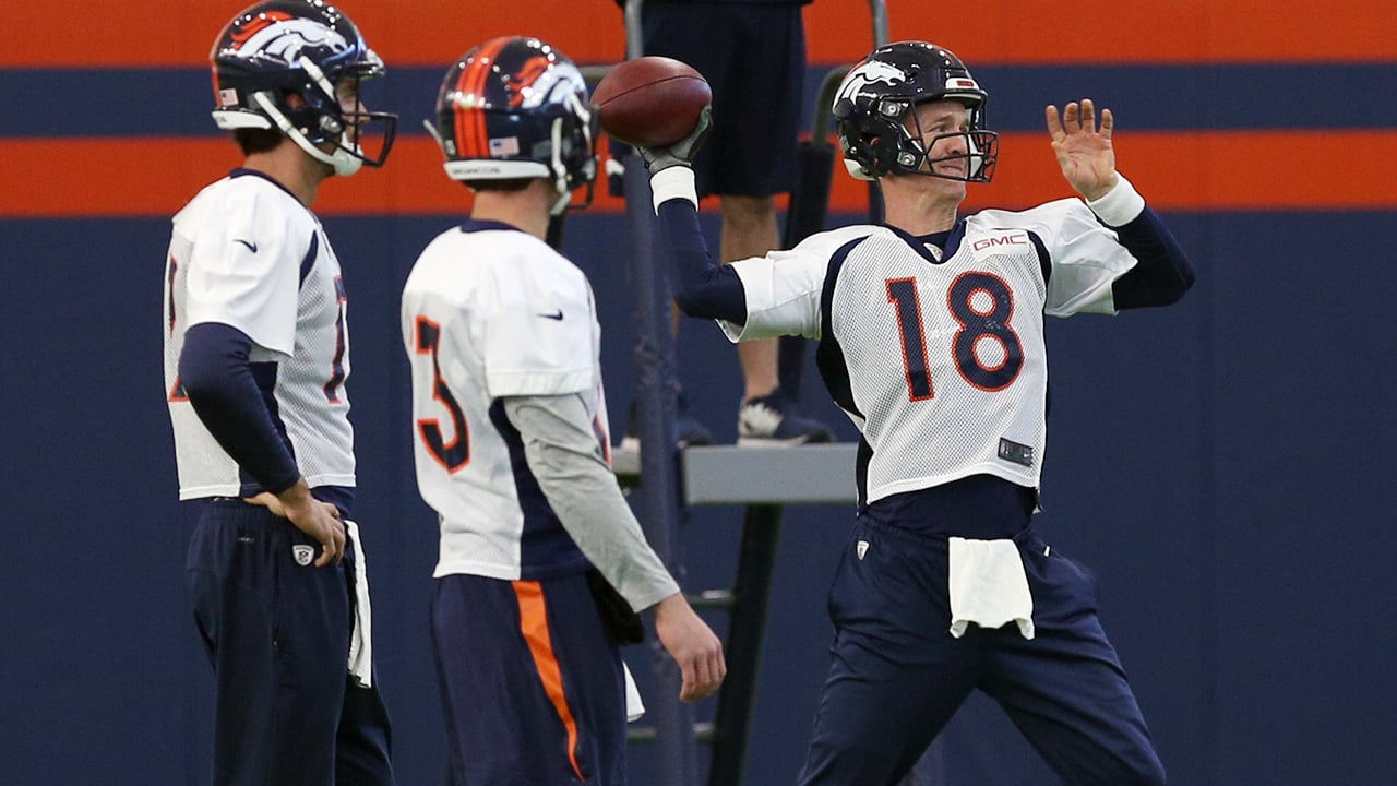 Broncos Injury Update Peyton Manning returns to practice