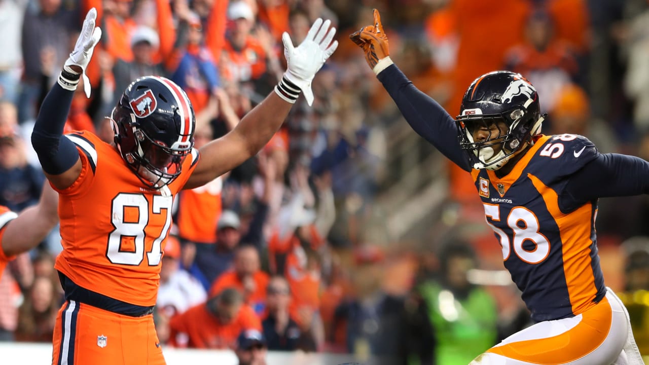 Broncos to wear navy jerseys vs. Raiders and Chiefs, will don Color Rush  uniform vs. Eagles
