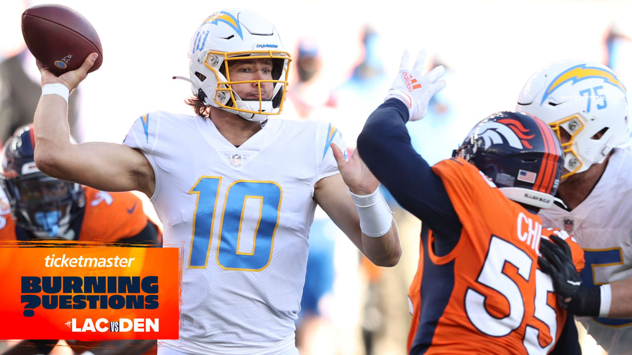 Burning Questions: Can the Broncos' snag their first AFC West win of the  season vs. the Chargers?