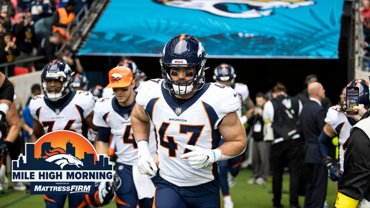 Mile High Morning: Josey Jewell says win over Jaguars was 'great momentum booster'