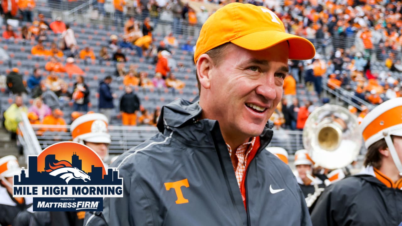 Mile High Morning: Hall of Fame quarterback Peyton Manning joins University of Tennessee faculty as professor of practice - Vimarsana News