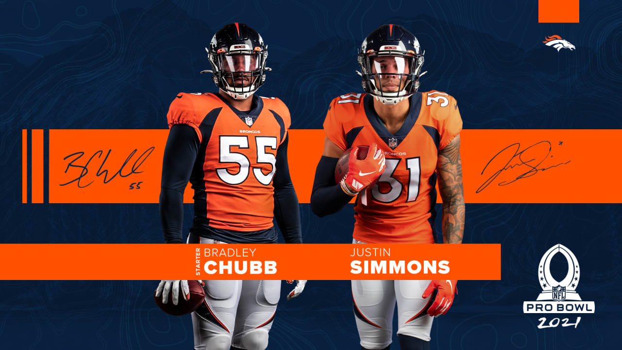 Bradley Chubb, Justin Simmons named to 2021 Pro Bowl