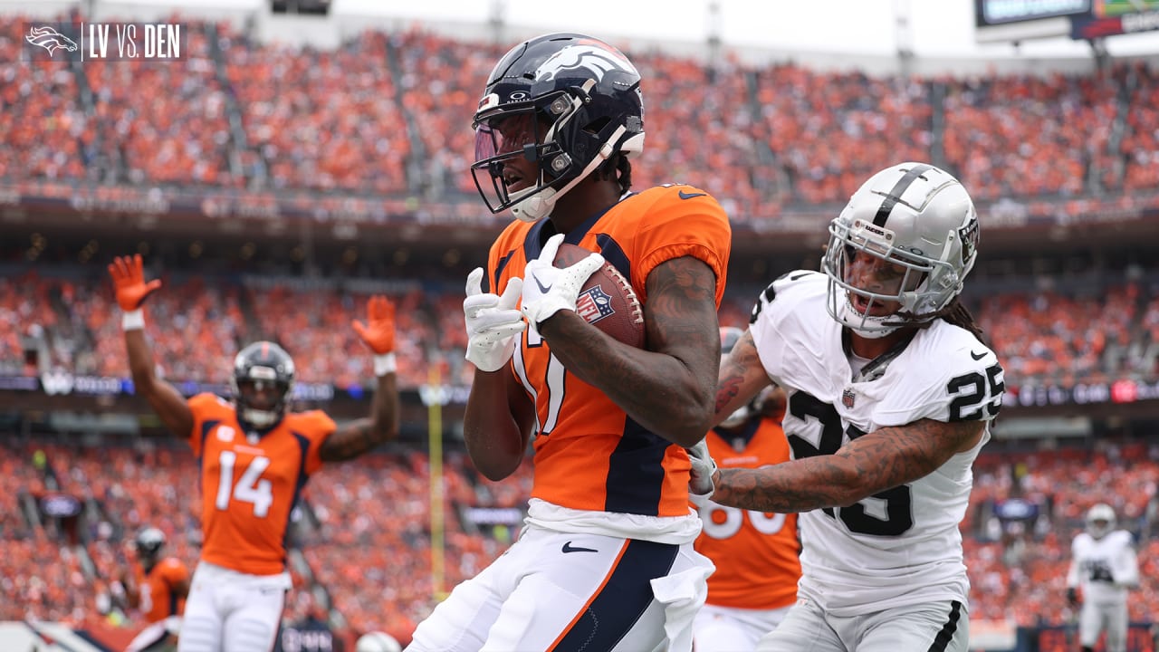 In Broncos' loss to Raiders, QB Russell Wilson shows improvement