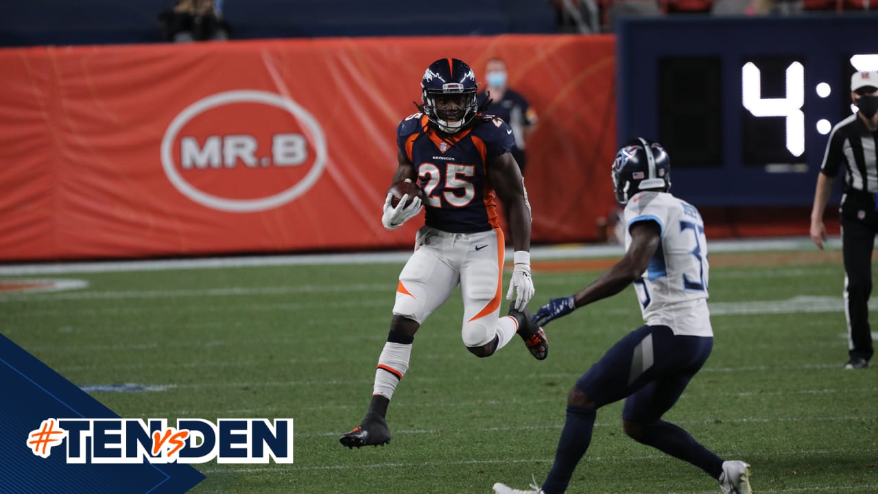 TENvsDEN: Melvin Gordon's first touch as a Bronco