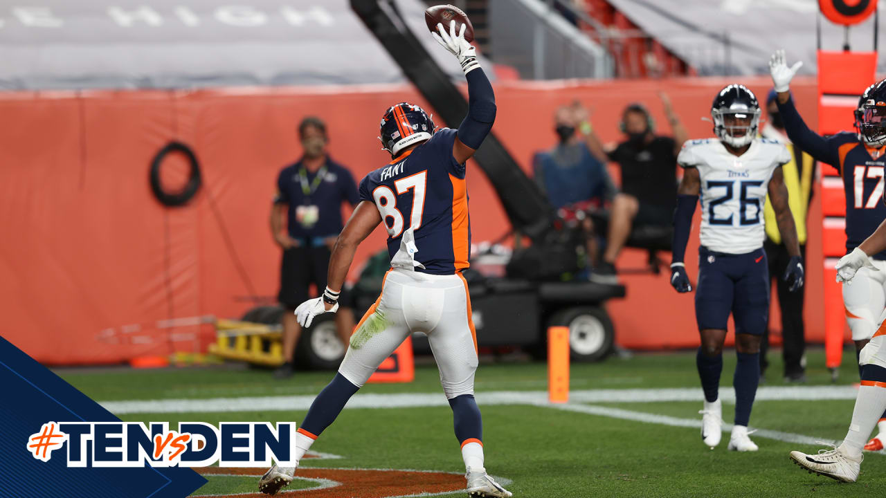 TENvsDEN Drew Lock finds Noah Fant for first touchdown