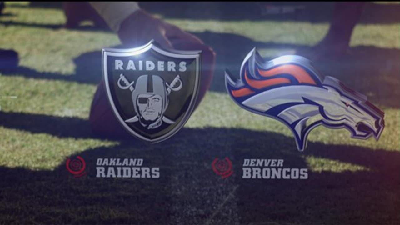 Denver Broncos vs. Oakland Raiders: Series history recap