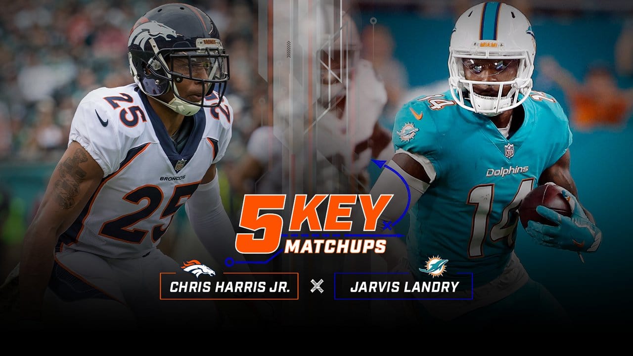 Five Key Matchups Broncos vs. Dolphins