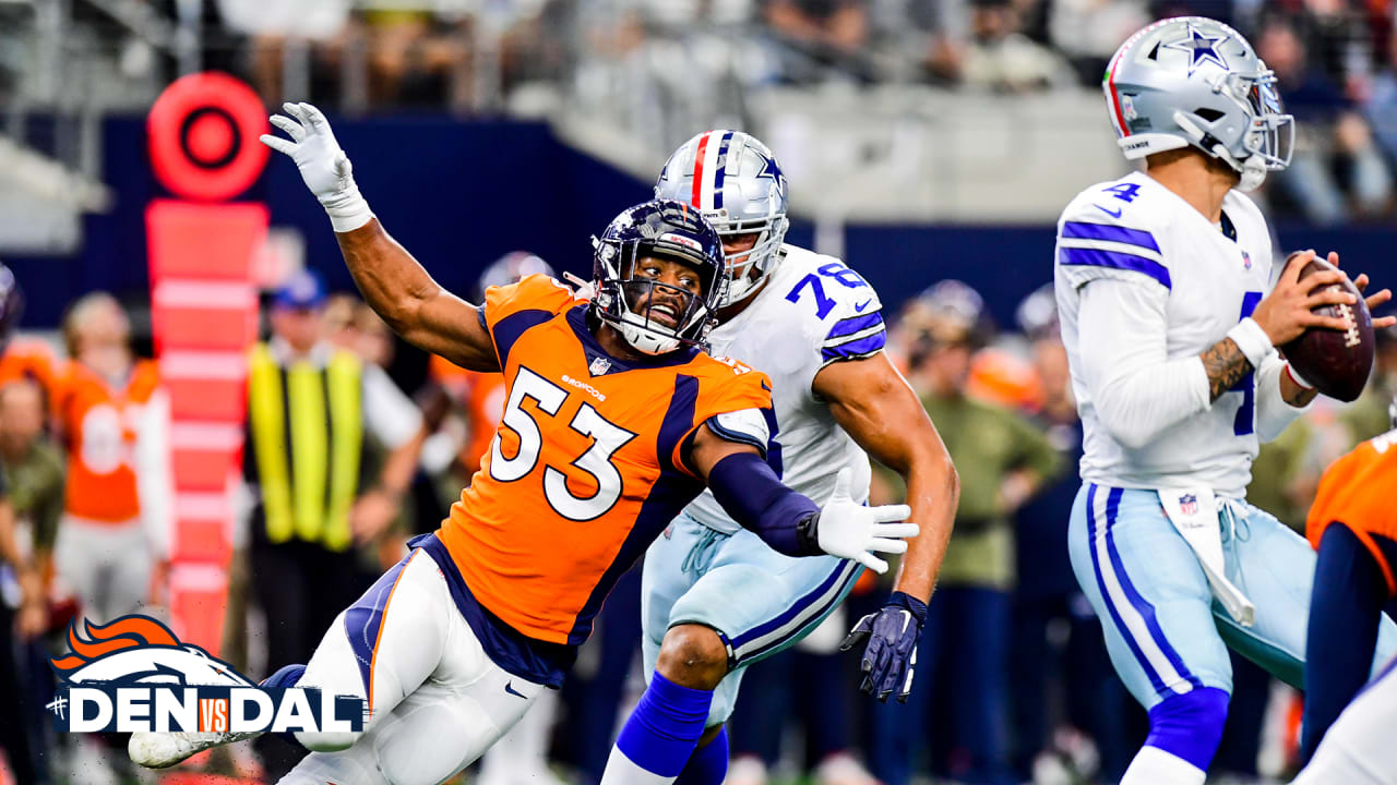 WATCH: Broncos' Jonathon Cooper drops Cowboys' Dak Prescott, records 1st  NFL sack – The Denver Post