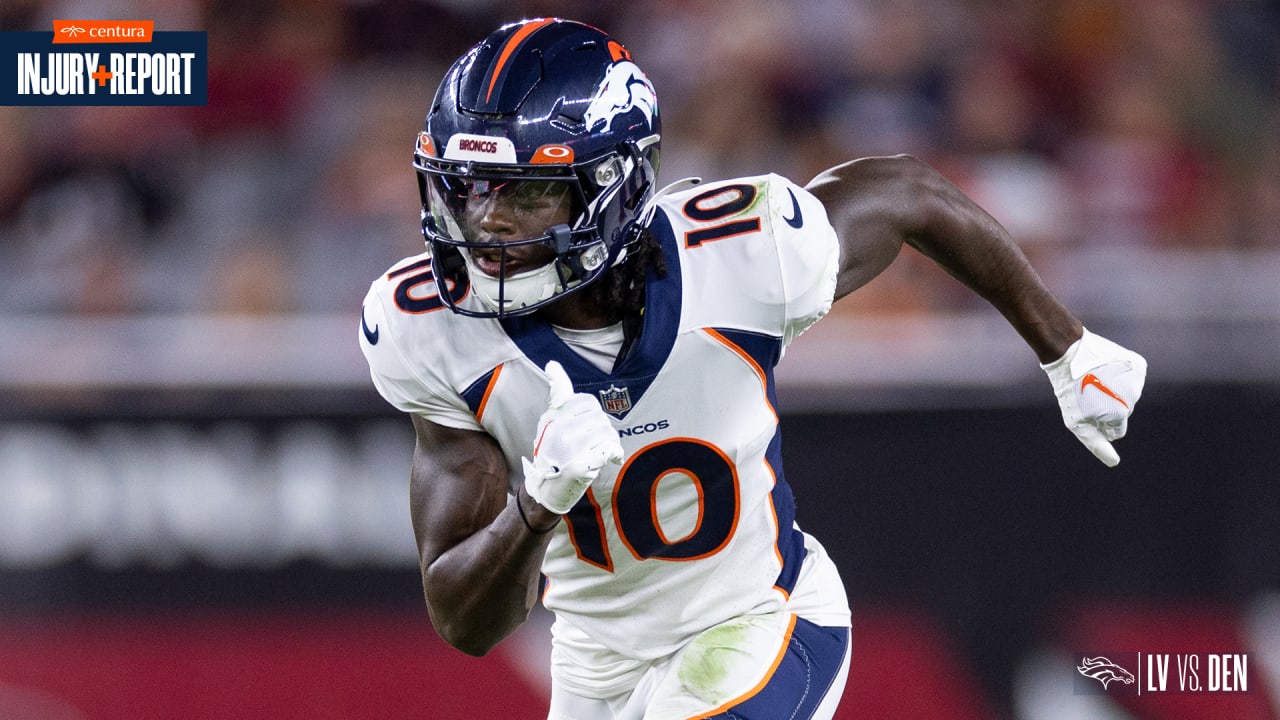 Injury Report: WR Jerry Jeudy a limited participant in Broncos' Wednesday  practice ahead of Week 1