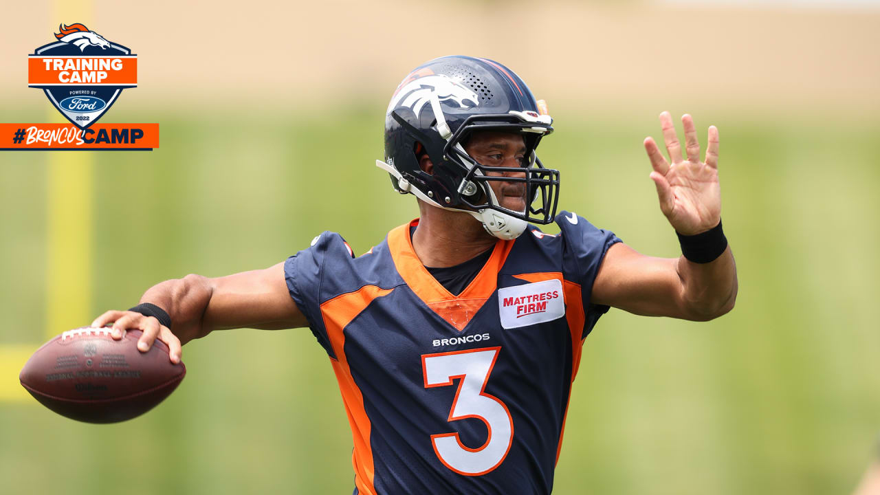 Denver Broncos Training Camp  Day 17: Russell Wilson Hints at What's in  Store - Sports Illustrated Mile High Huddle: Denver Broncos News, Analysis  and More