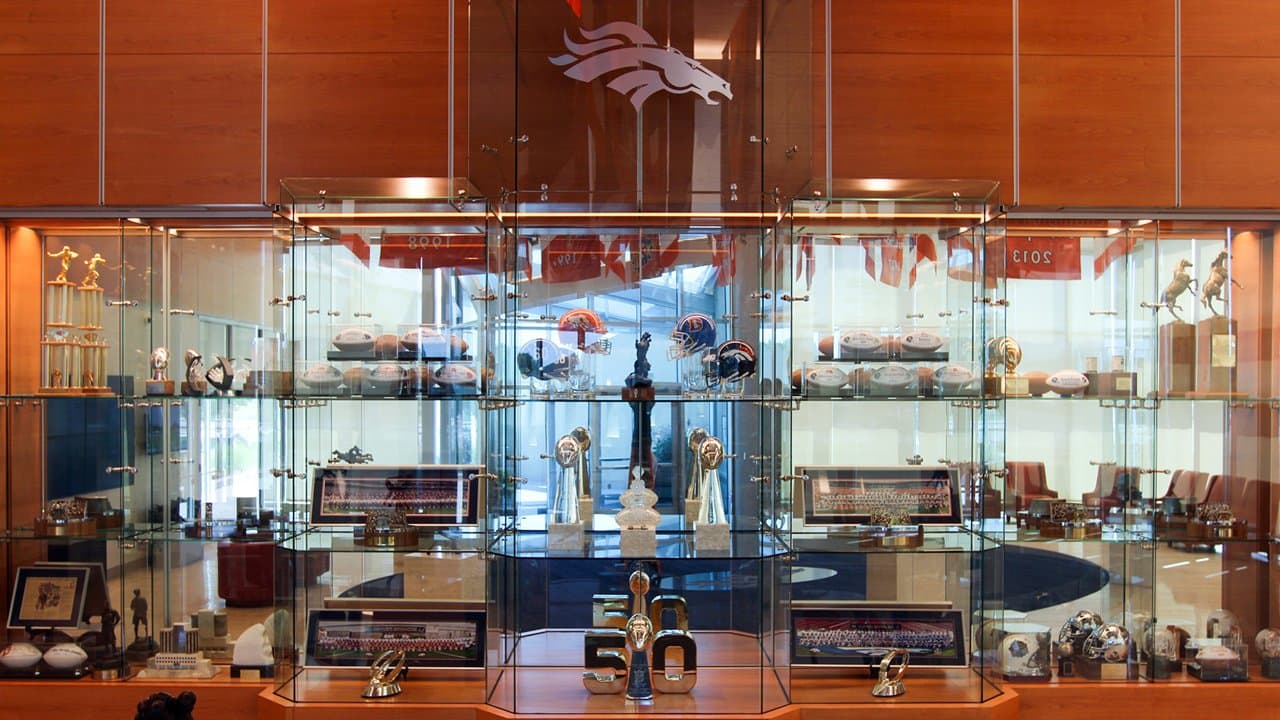 Inside the Denver Broncos' trophy case