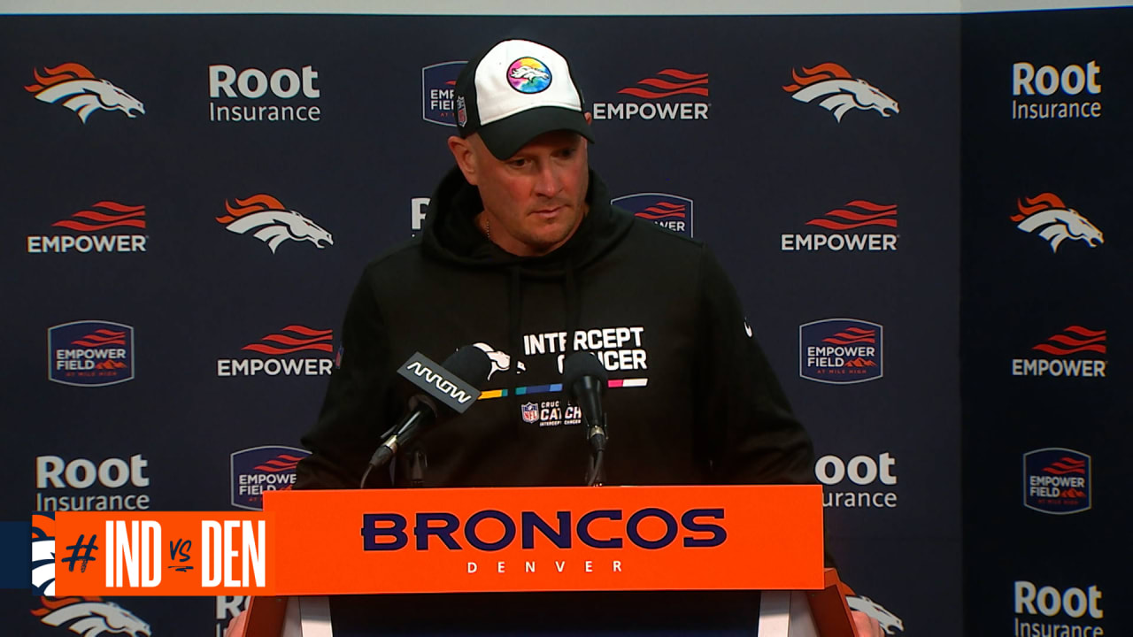 After a crushing loss on Christmas, Denver Broncos fire first-year head  coach Nathaniel Hackett