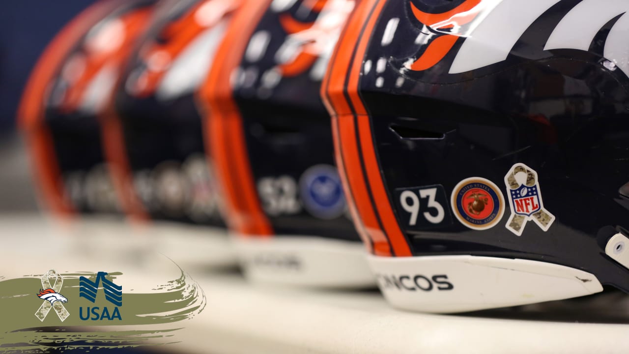 14 Broncos players to participate in the NFL's international helmet decal  initiative in Weeks 4 and 5