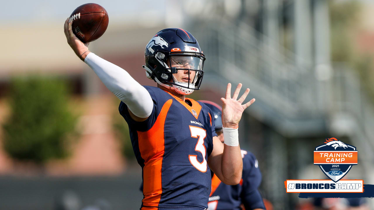 'No finger-pointing, no negativity': After losing QB battle, Drew Lock vows to help Teddy Bridgewater, remain ready to lead Broncos