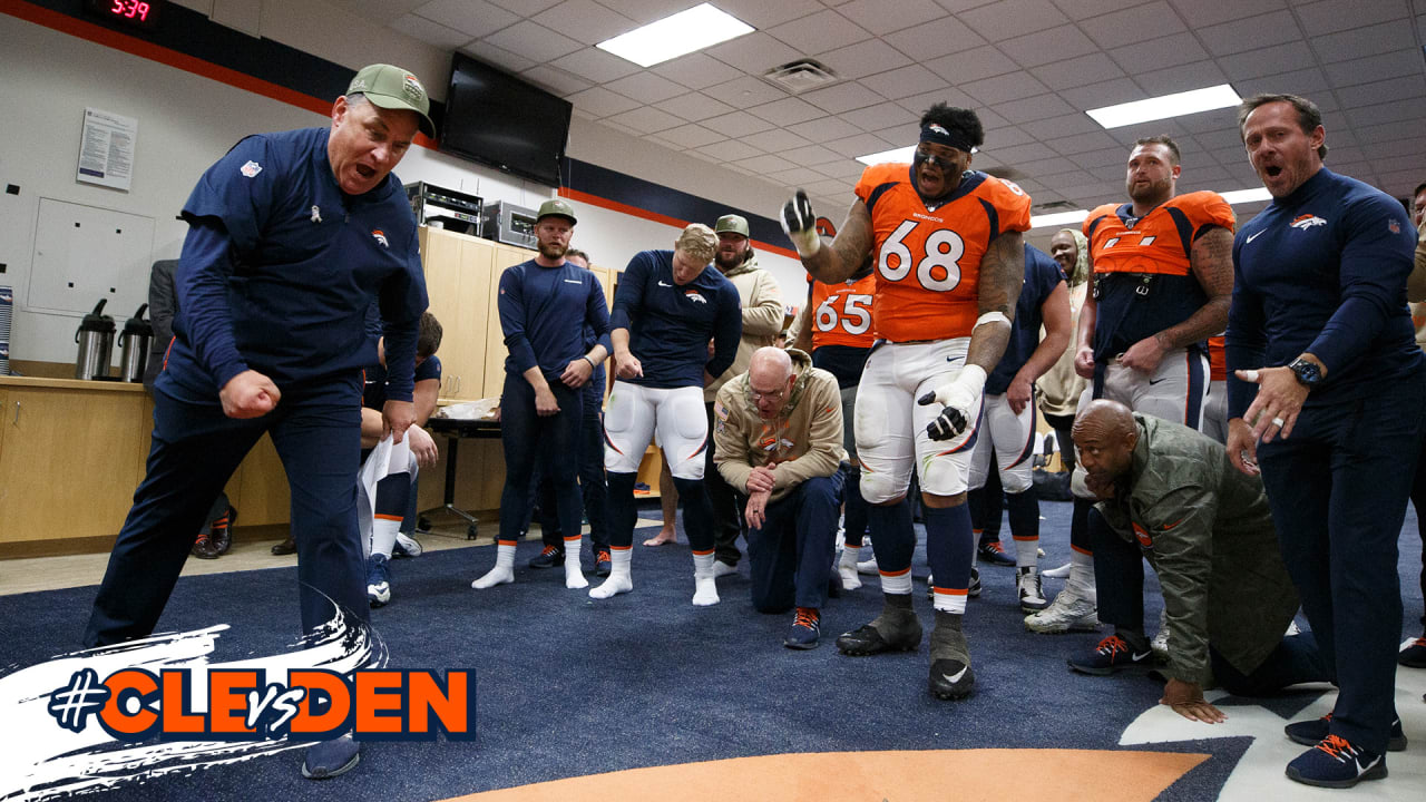 Victory Speech: Inside the locker room after #DETvsDEN