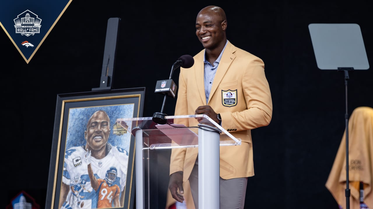 DeMarcus Ware's Pro Football Hall of Fame enshrinement speech