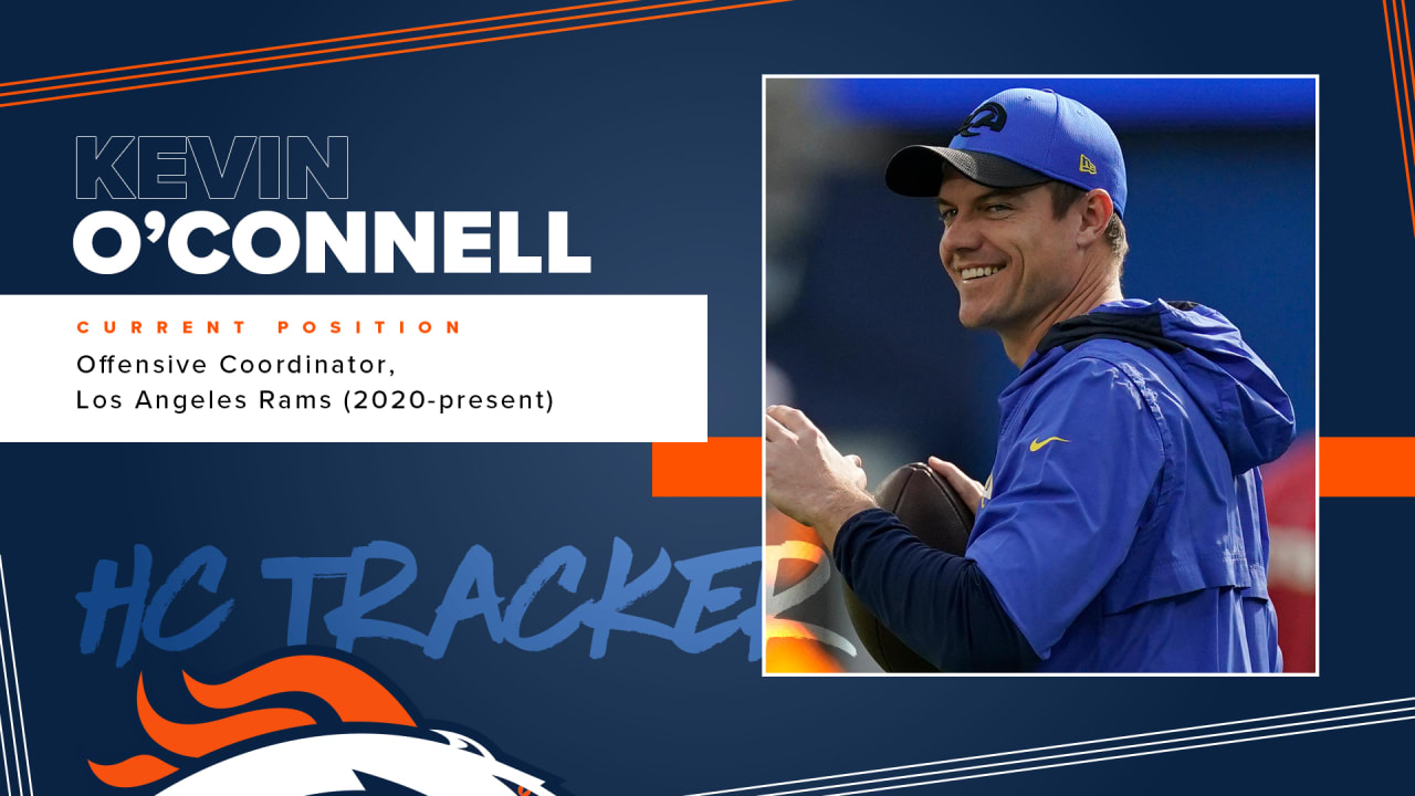 Broncos complete interview with Rams OC Kevin O'Connell