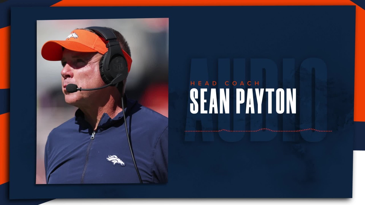 HC Sean Payton on the Broncos' approach: 'That sense of urgency