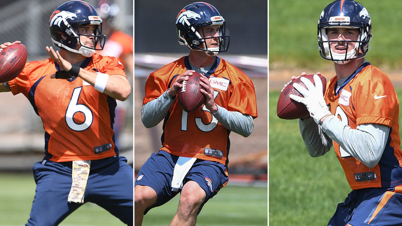 WATCH: Broncos' Trevor Siemian connects with Jordan Taylor for