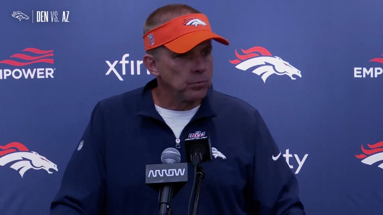 HC Sean Payton on Denver's preparation for Chicago: 'I felt real