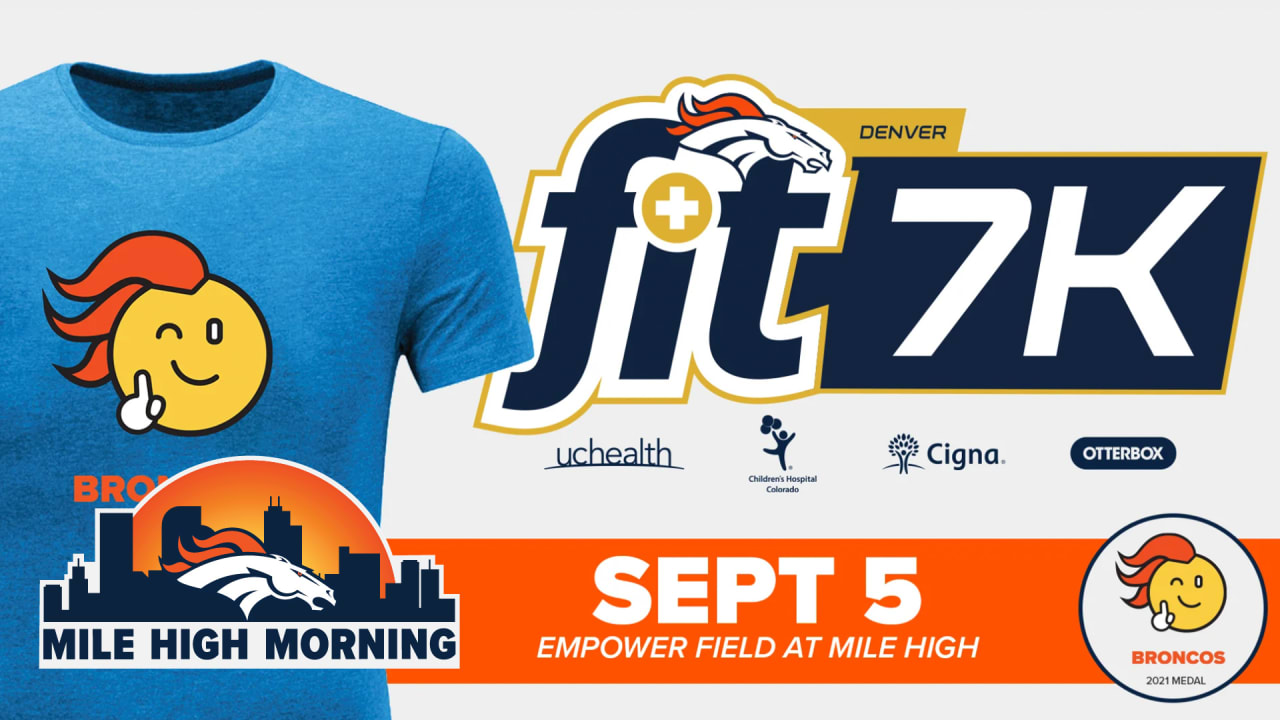 Mile High Morning Broncos Fit 7K returning in September at Empower