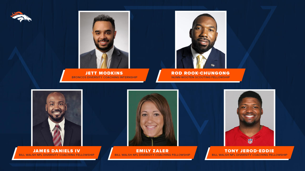 Broncos announce 2020 diversity coaching and scouting program