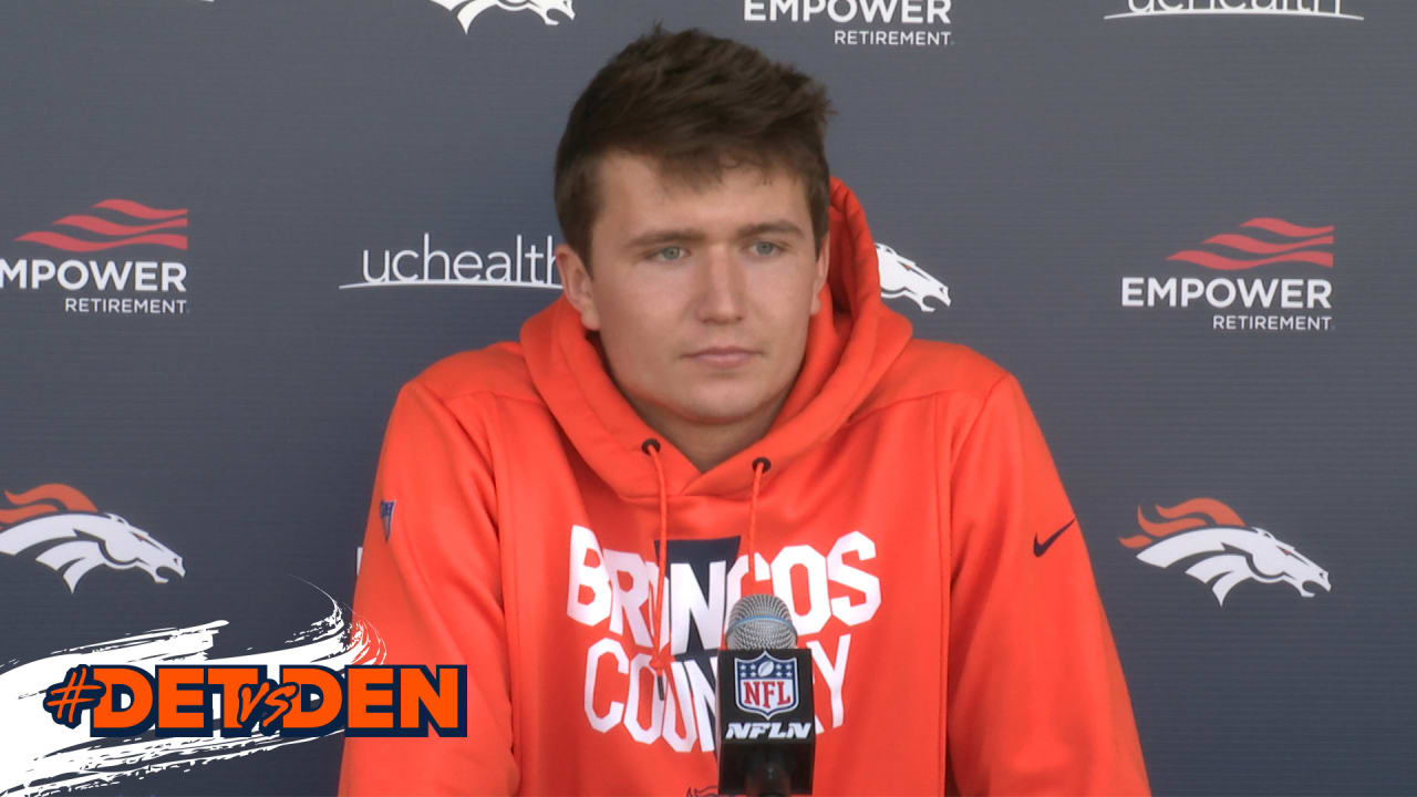DETvsDEN QB Drew Lock