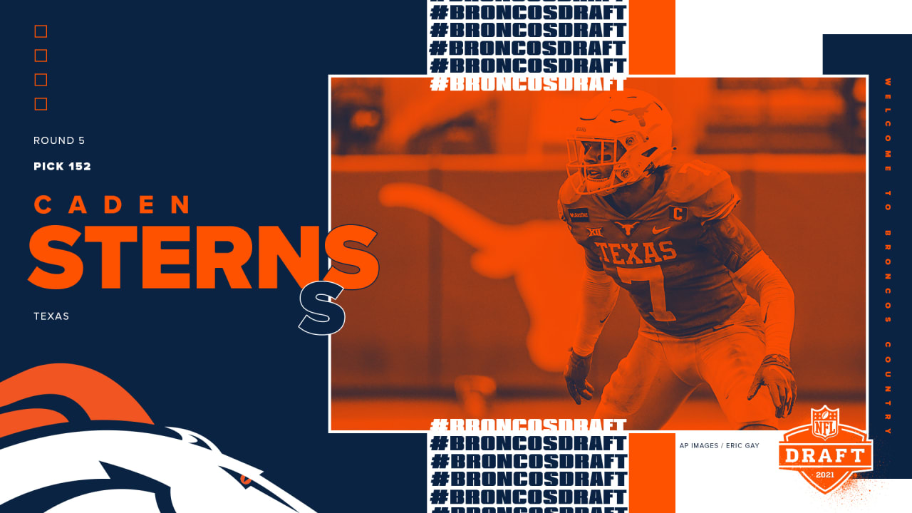 2021 NFL Draft: Safety Caden Sterns, Texas, Round 5, Pick 152