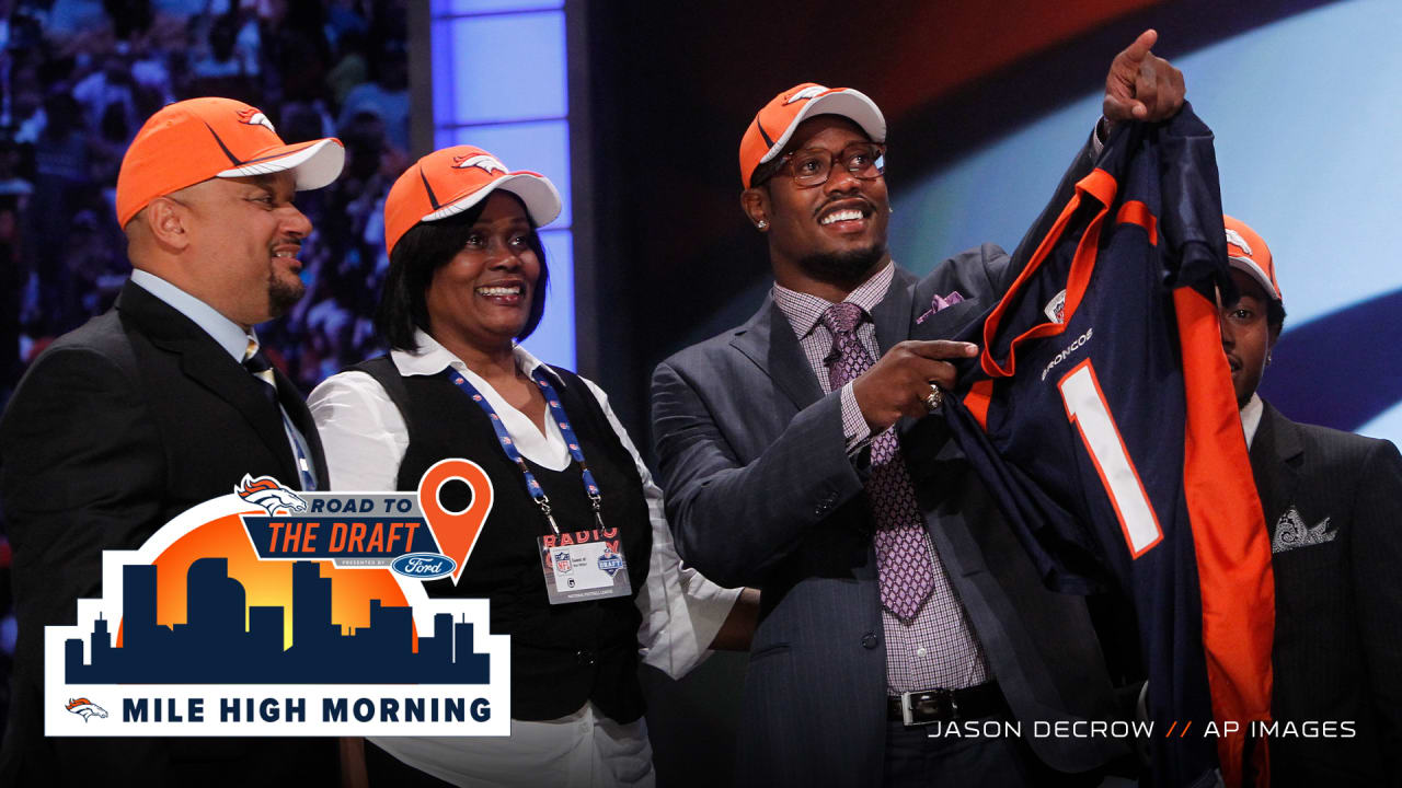 Von Miller, a line backer from Texas A&M, number two overall pick