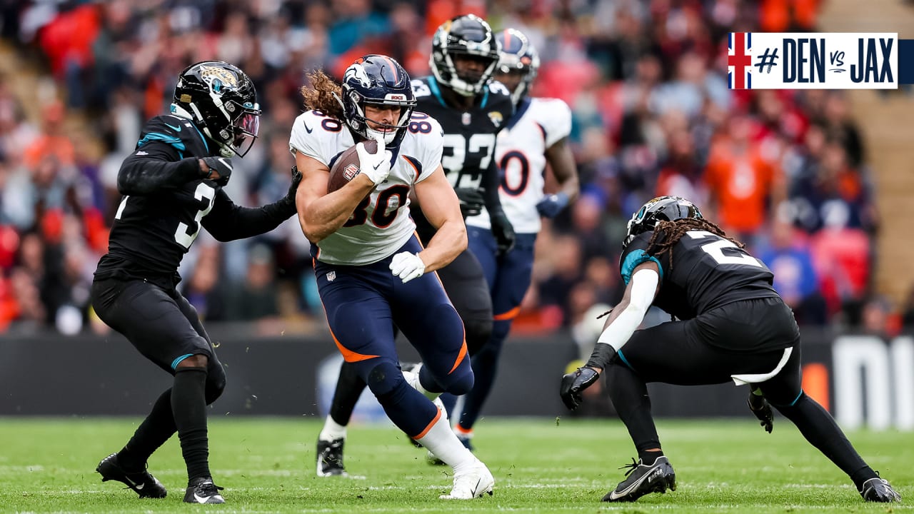 Broncos rookies Greg Dulcich, Nik Bonitto have major impacts in Broncos' victory over Jaguars