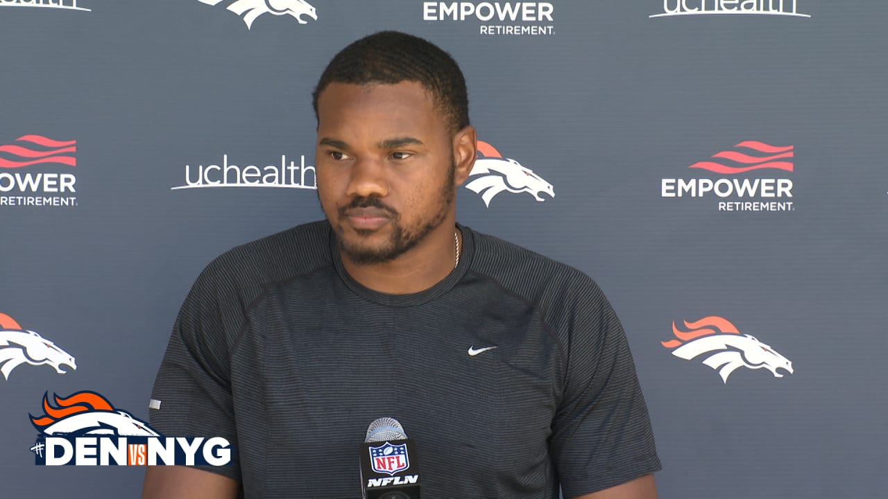 #DENvsNYG: Malik Reed reflects on Week 1 win