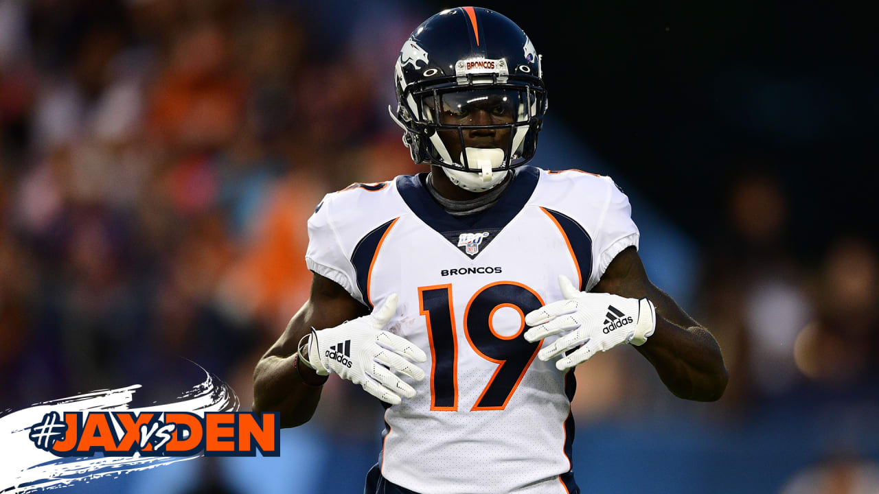 Denver Broncos news: WR DaeSean Hamilton released